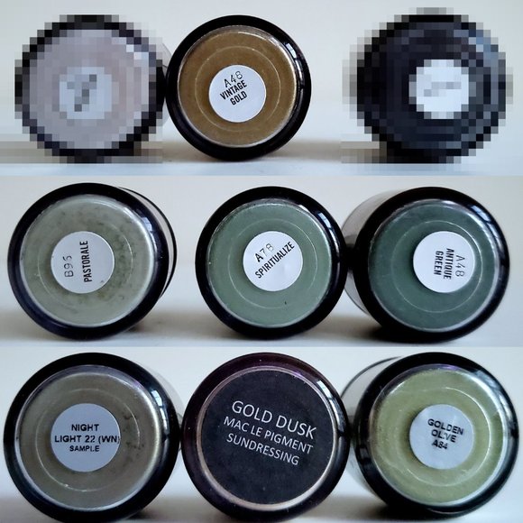 Pick 6 MAC Pigments Samples Set | Custom Colors - Picture 9 of 11